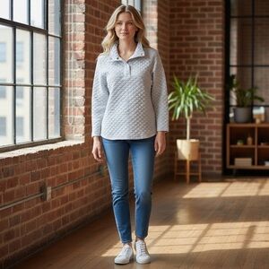 Avalanche Quilted Sweatshirt